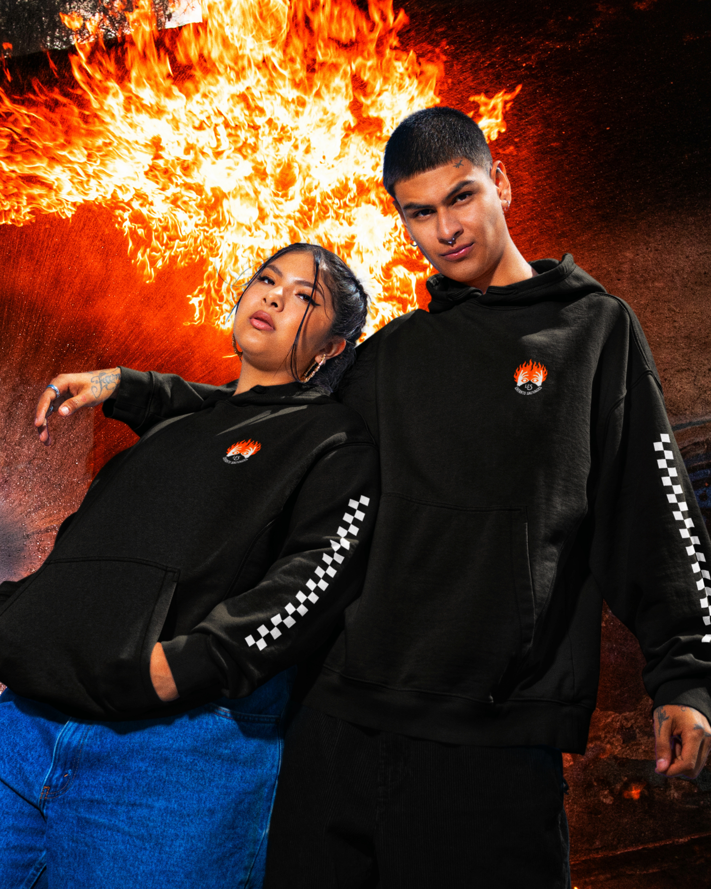 Sweat à capuche - Sauvage Club "Édition limitée Hell Coast"