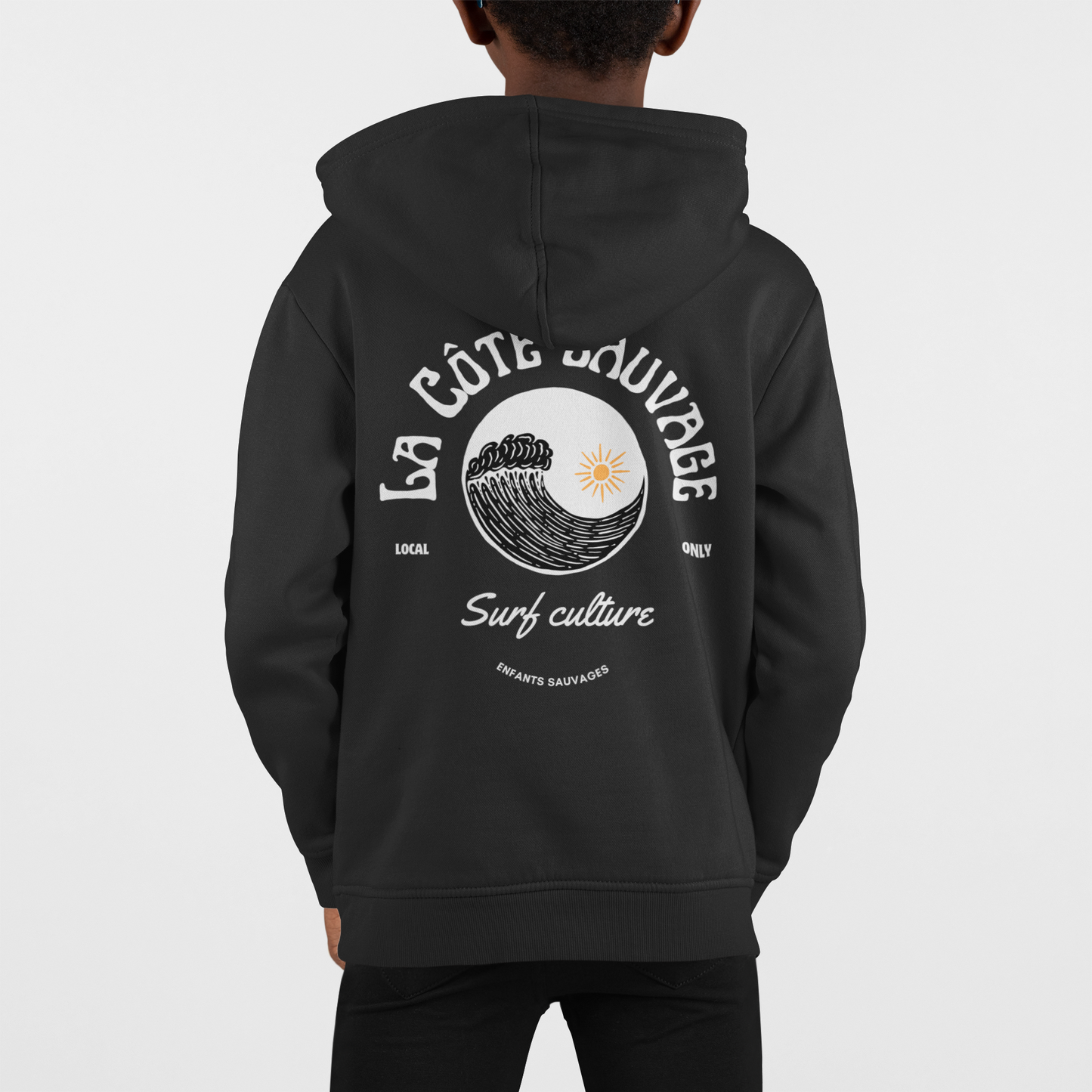 Sweat à capuche Kids - Côte Sauvage "Original"