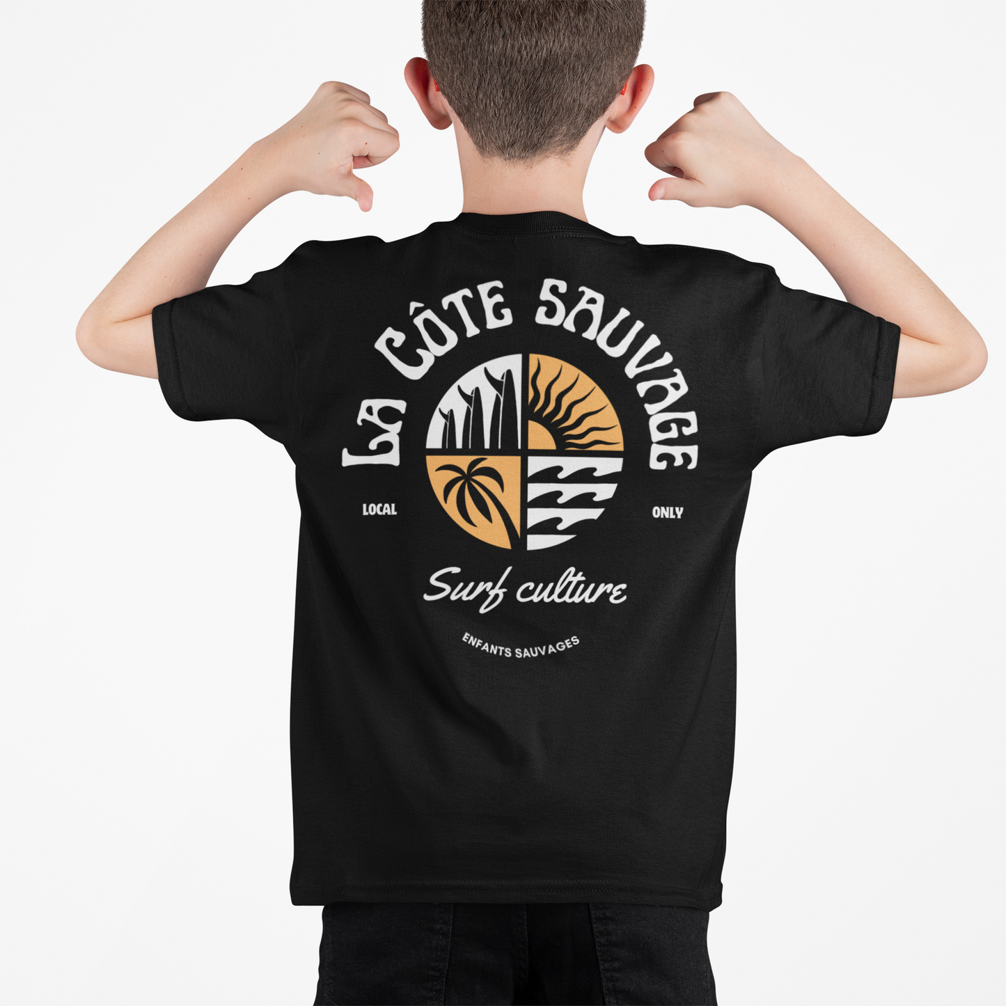 T-Shirt Kids - Côte Sauvage "Element"