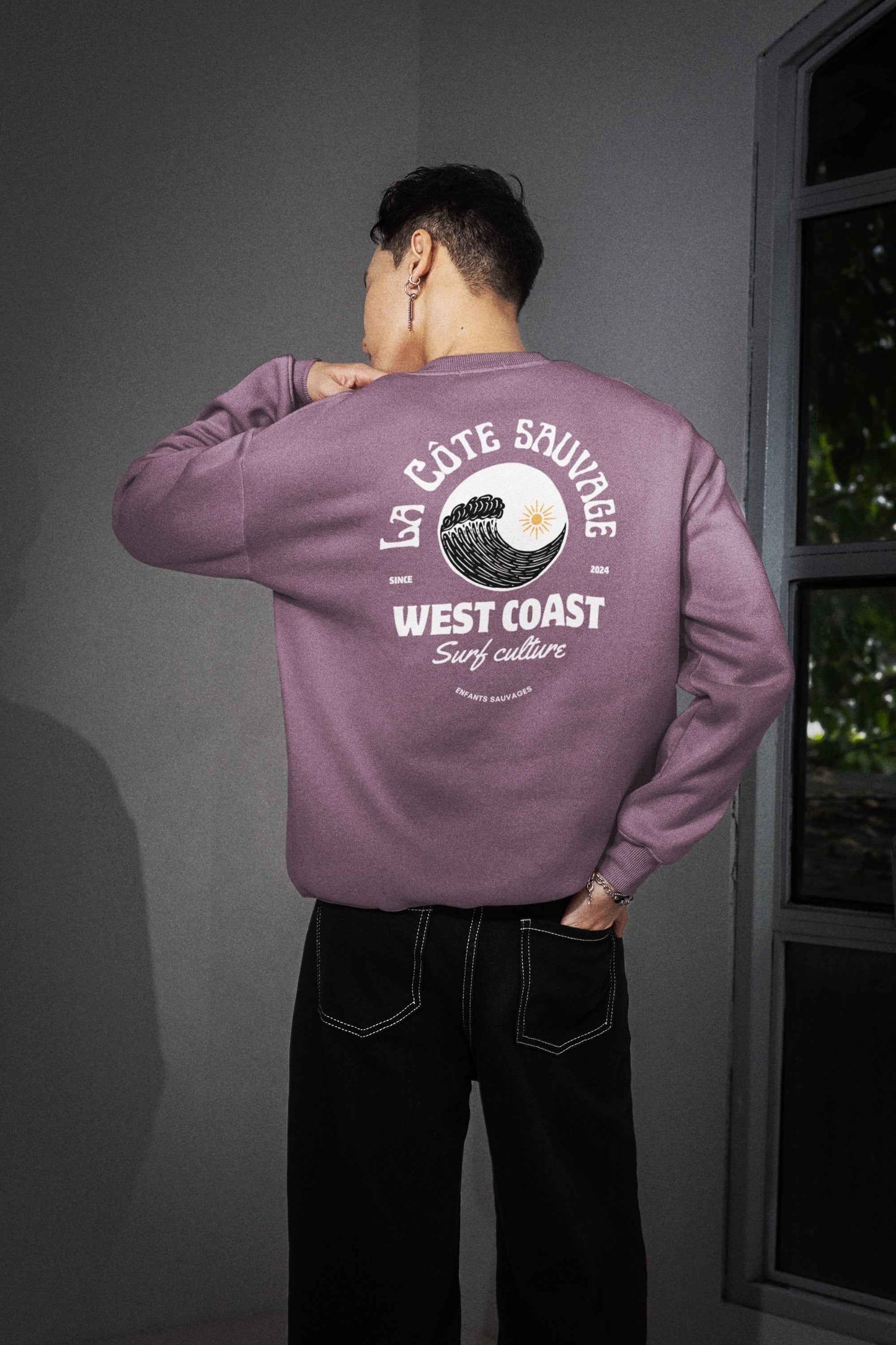 Sweat sans capuche - La Côte Sauvage Origins