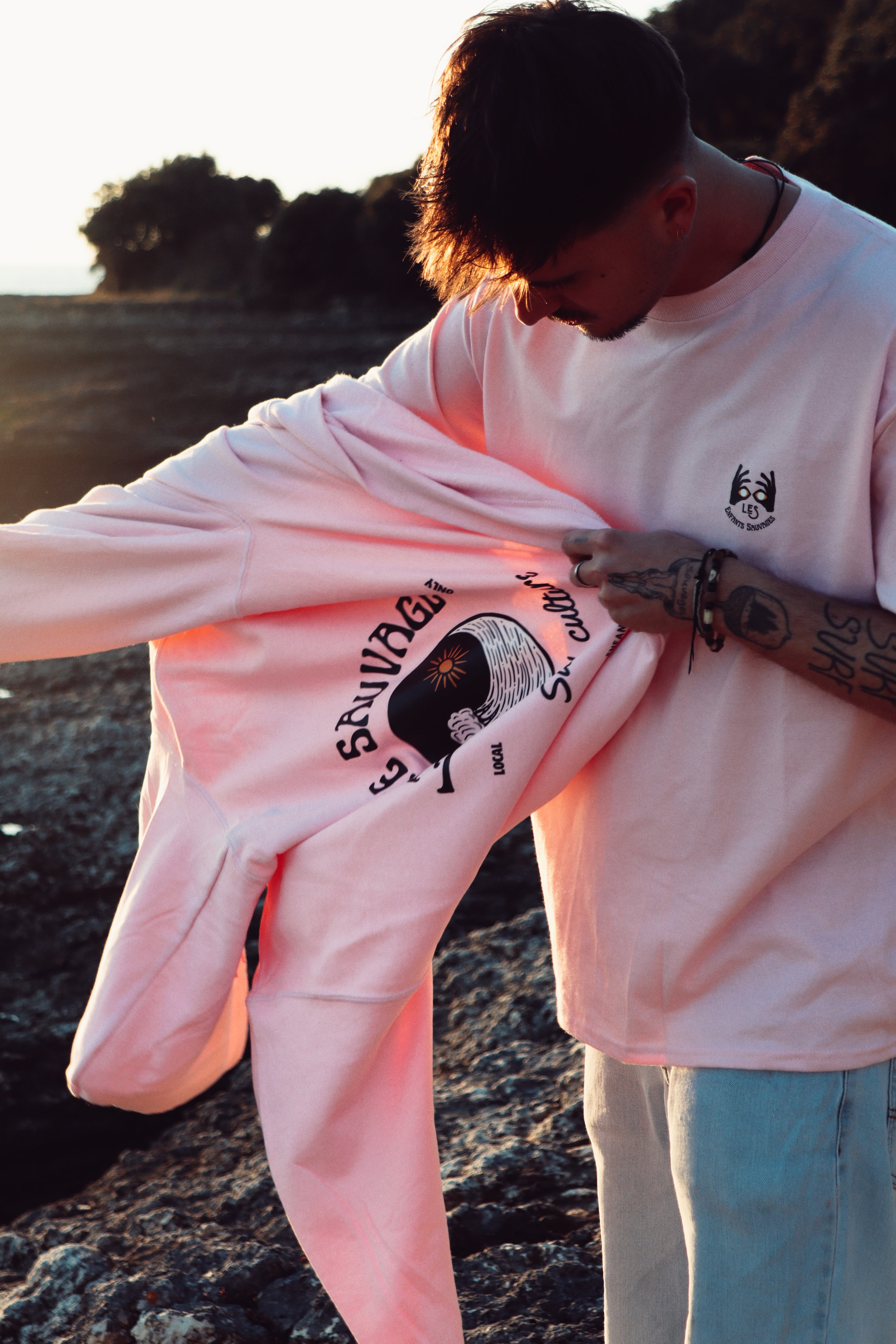 Sweat à Capuche La côte Sauvage " Original "