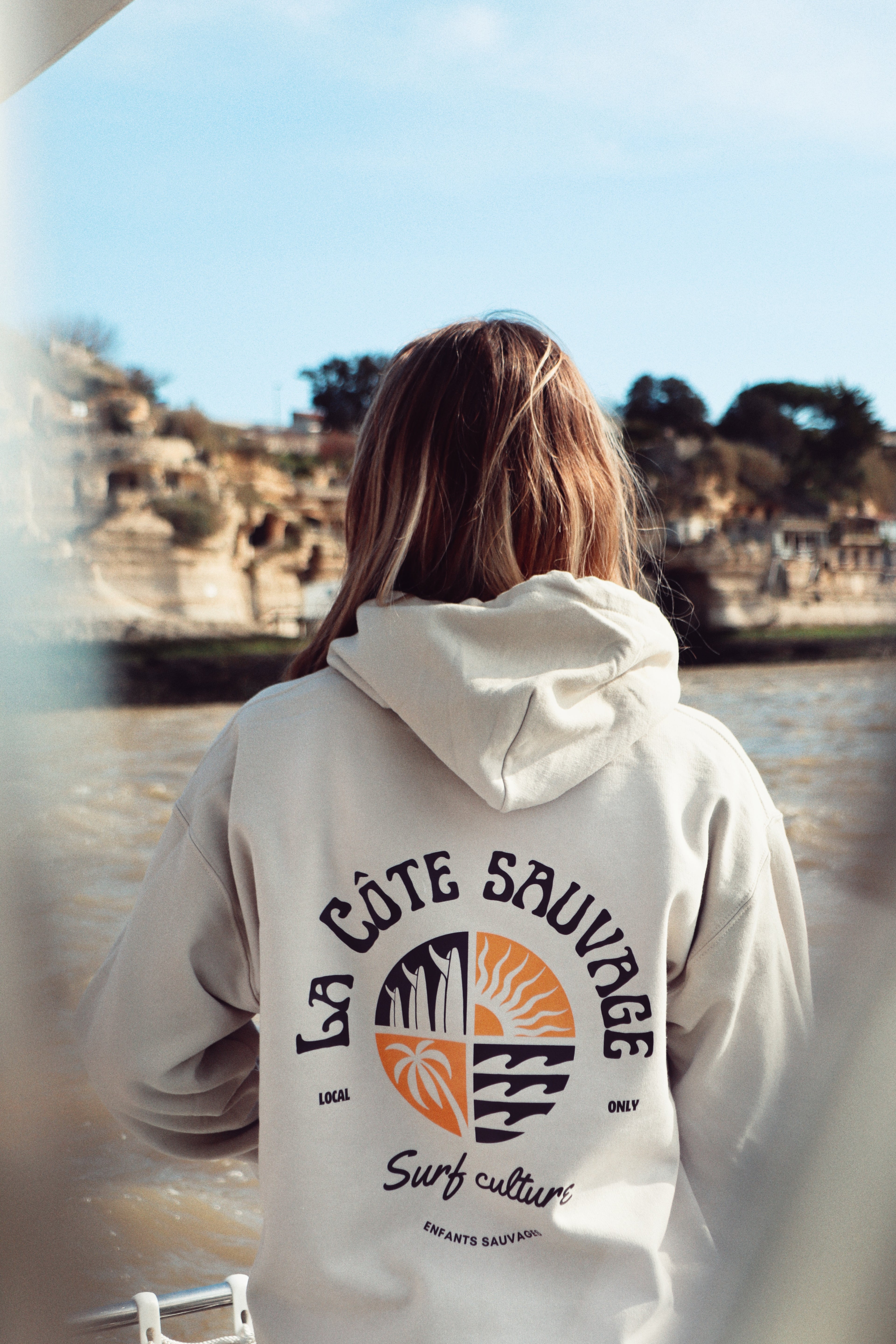 Sweat à capuche La Côte Sauvage " Element "