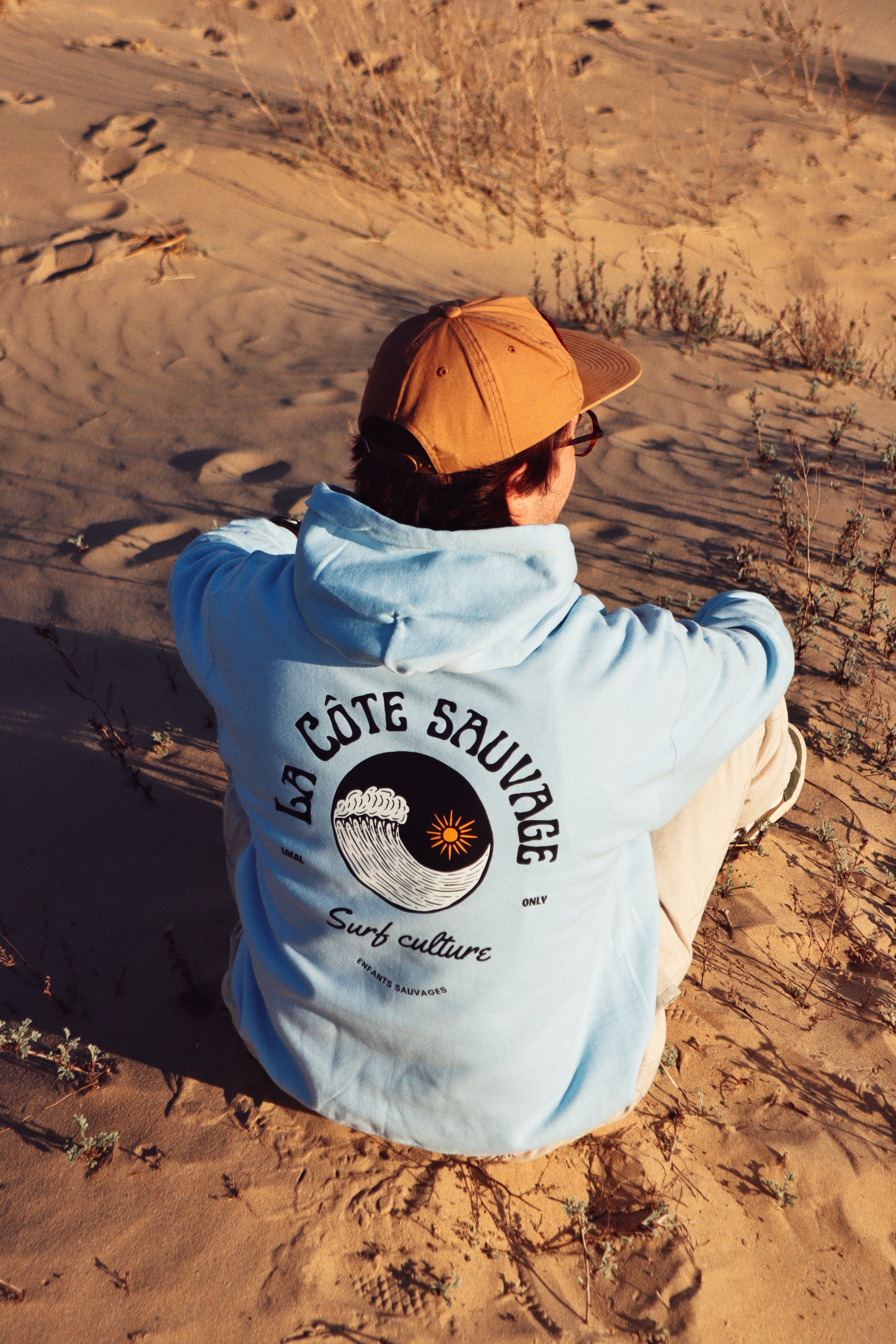 Sweat à Capuche La côte Sauvage " Original "