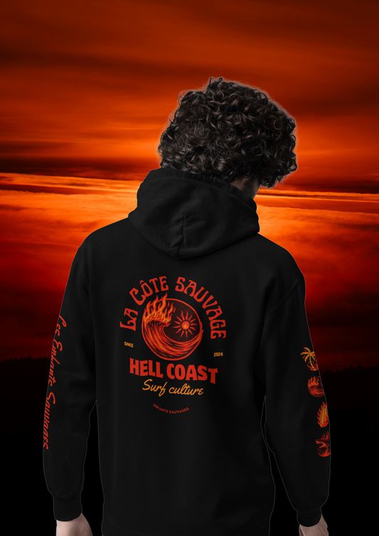 Sweat à capuche La Côte Sauvage "Édition Limitée Hell Coast"