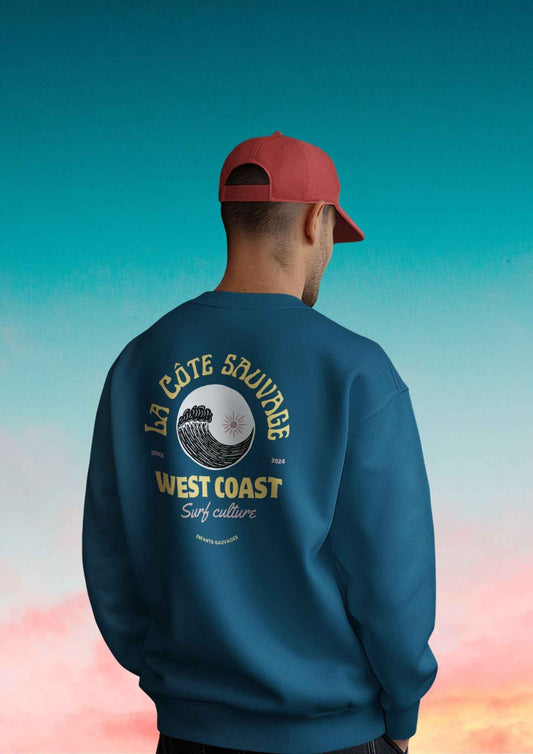 sweat sans capuche Côte Sauvage origins (Copie)