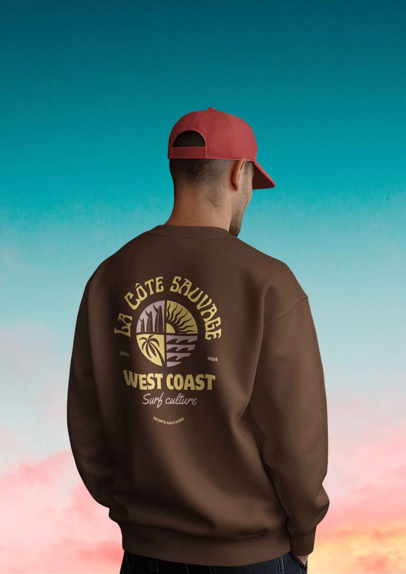 sweat sans capuche Côte Sauvage Elements (Copie)