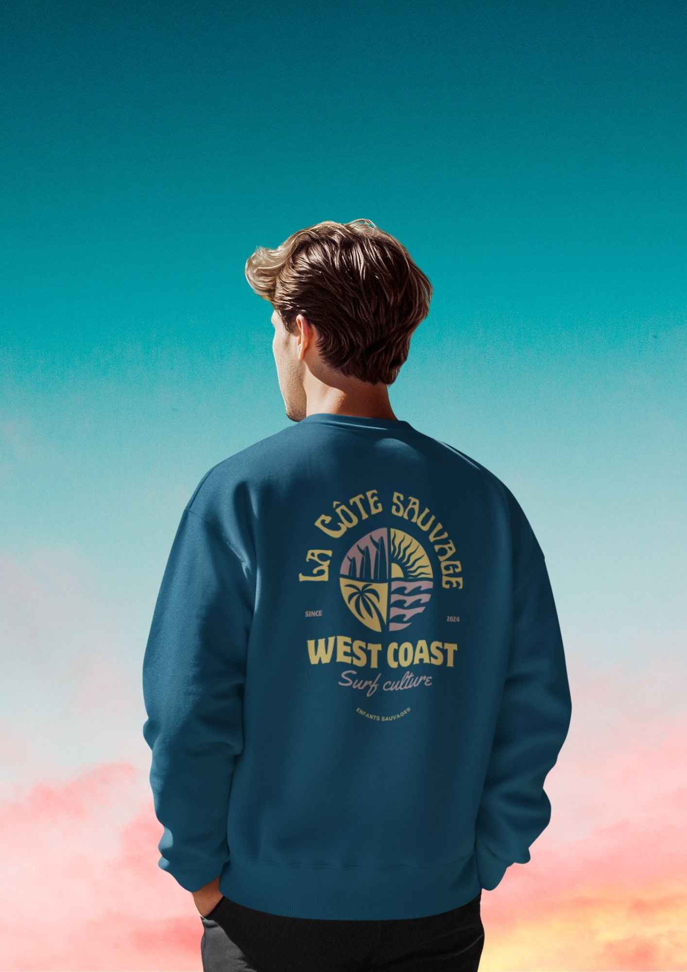 sweat sans capuche Côte Sauvage Elements (Copie)