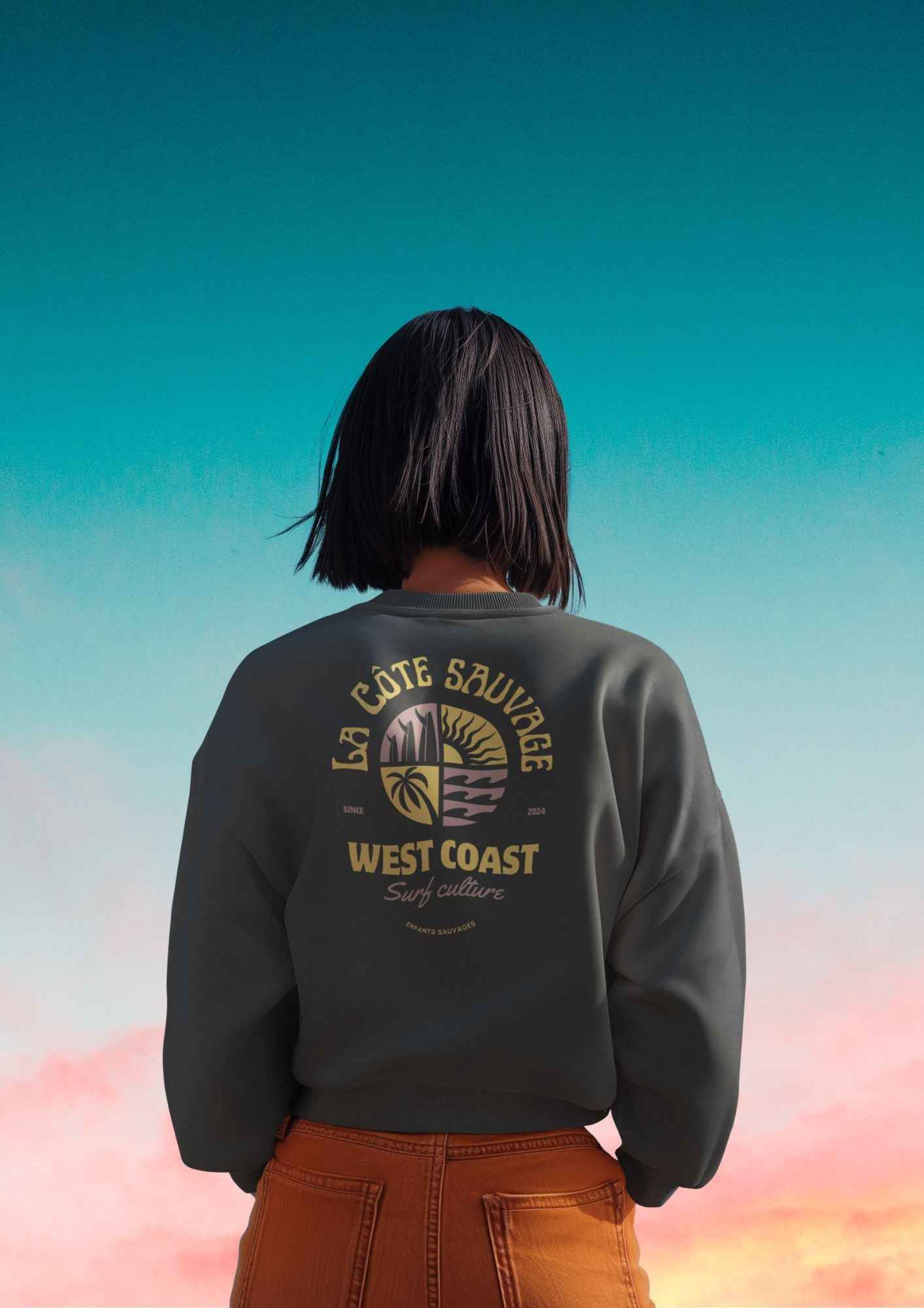 sweat sans capuche Côte Sauvage Elements (Copie)