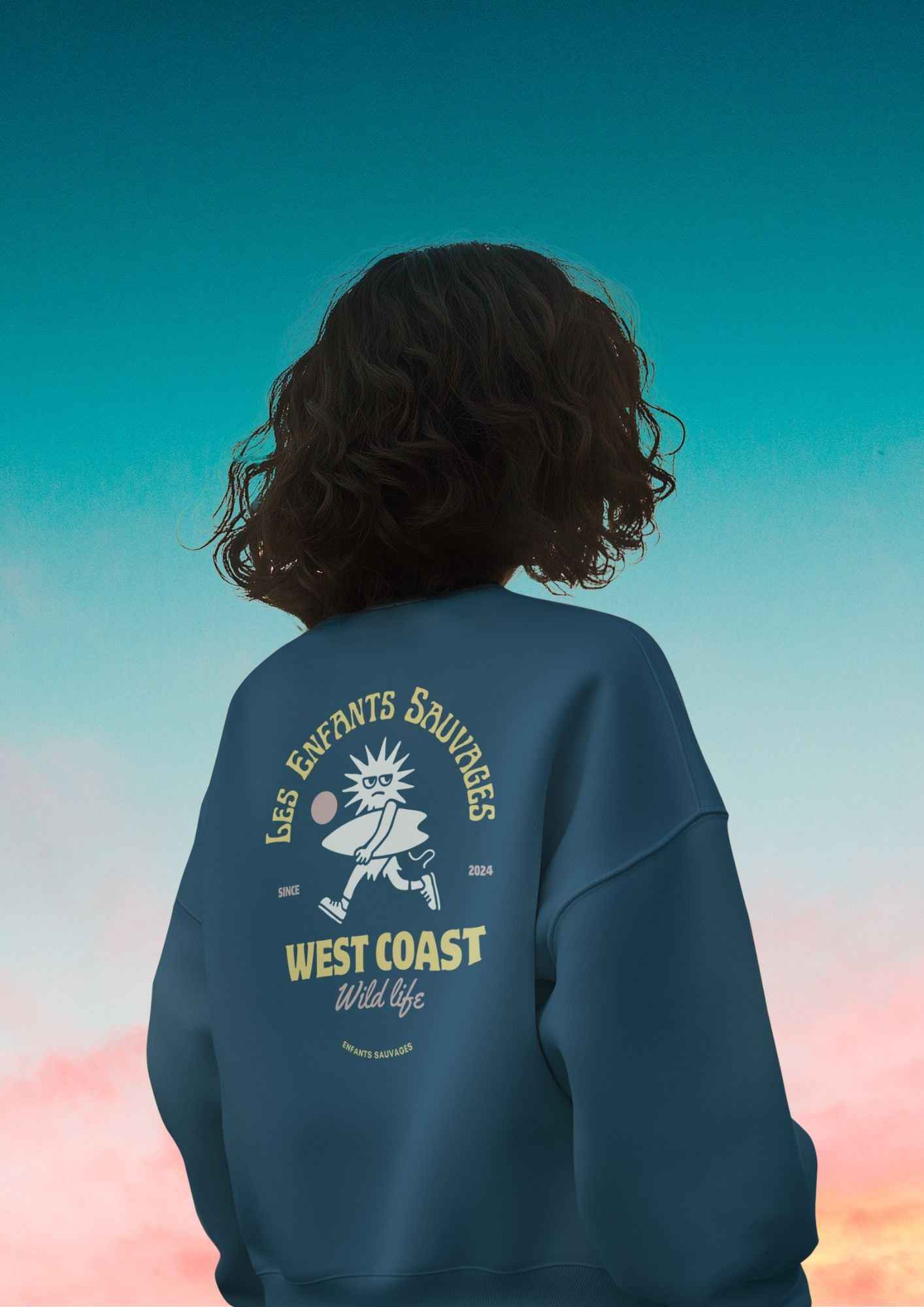 sweat sans capuche Les Enfants Sauvages (Copie)