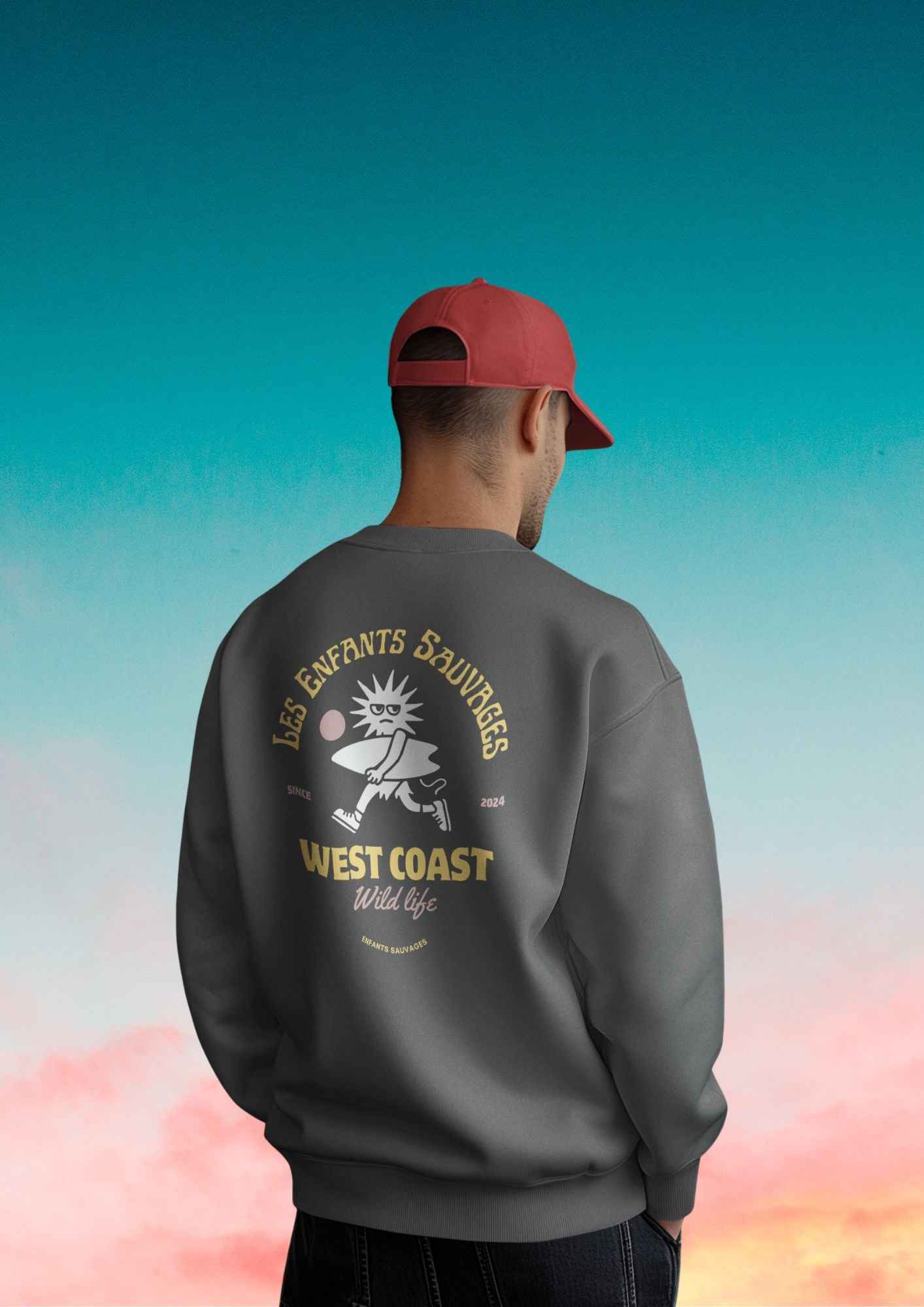 sweat sans capuche Les Enfants Sauvages (Copie)