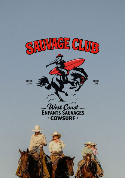 T-Shirt Sauvage Club - CowSurf édition limitée