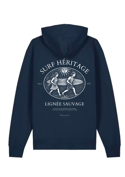 Sweat à Capuche Surf Héritage ( Précommande ) - Les Enfants Sauvages
