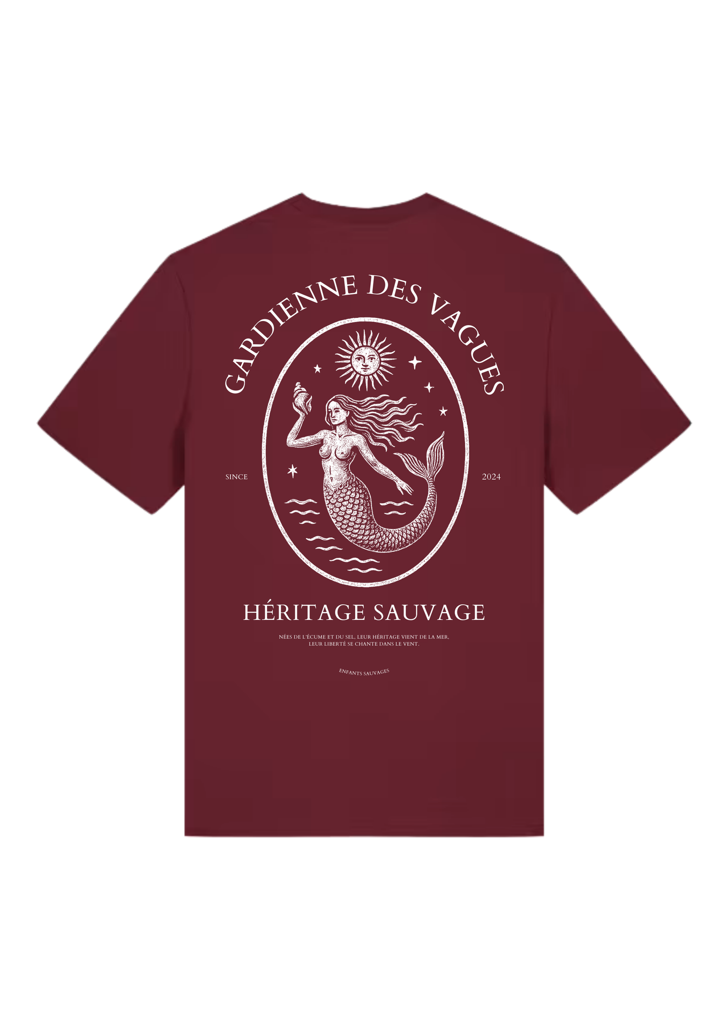 T-shirt Gardienne Des Vagues ( Précommande ) - Les Enfants Sauvages