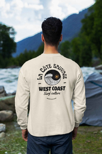 Sweat sans capuche - La Côte Sauvage Origins