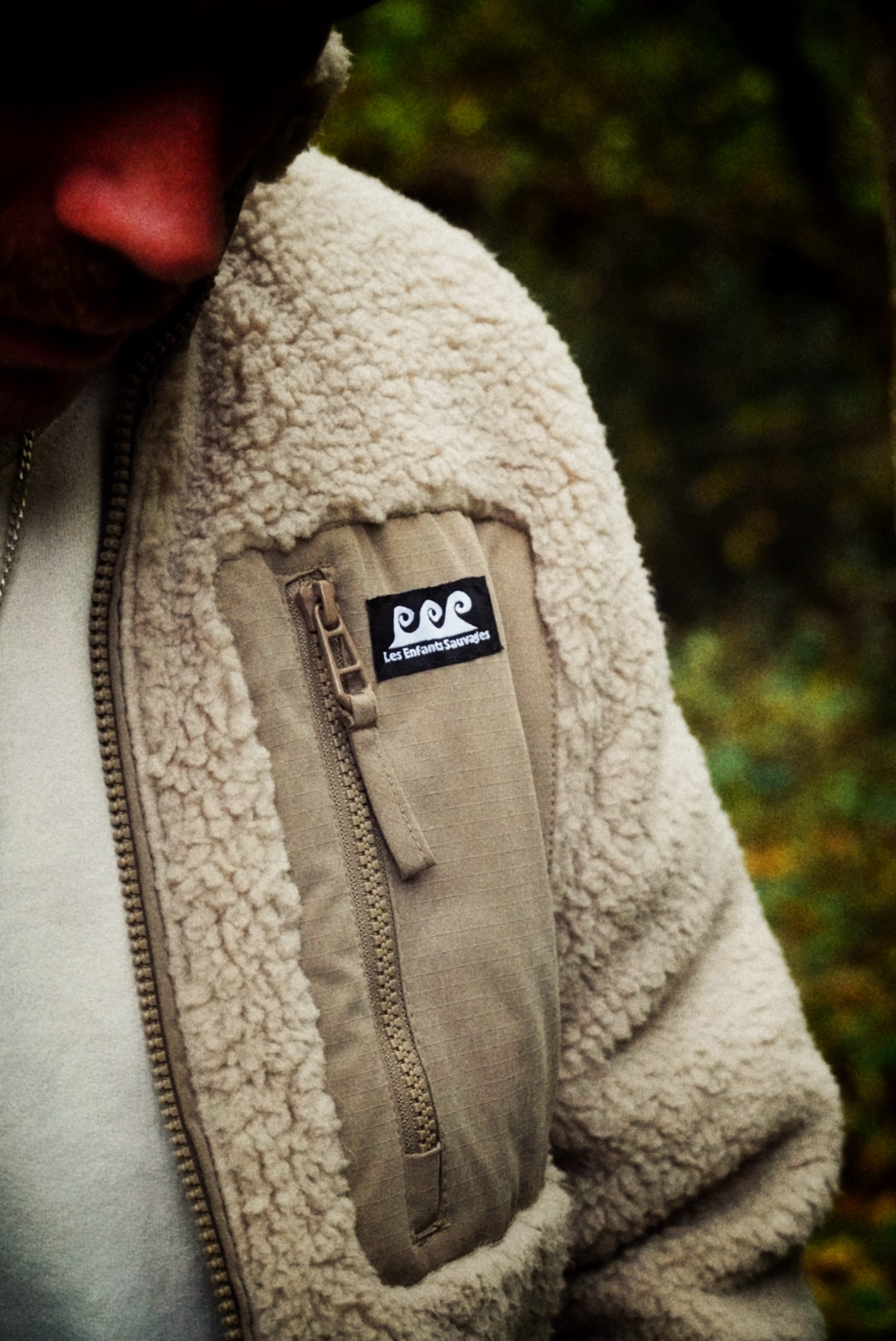 Veste sherpa Unisexe Les Enfants Sauvages