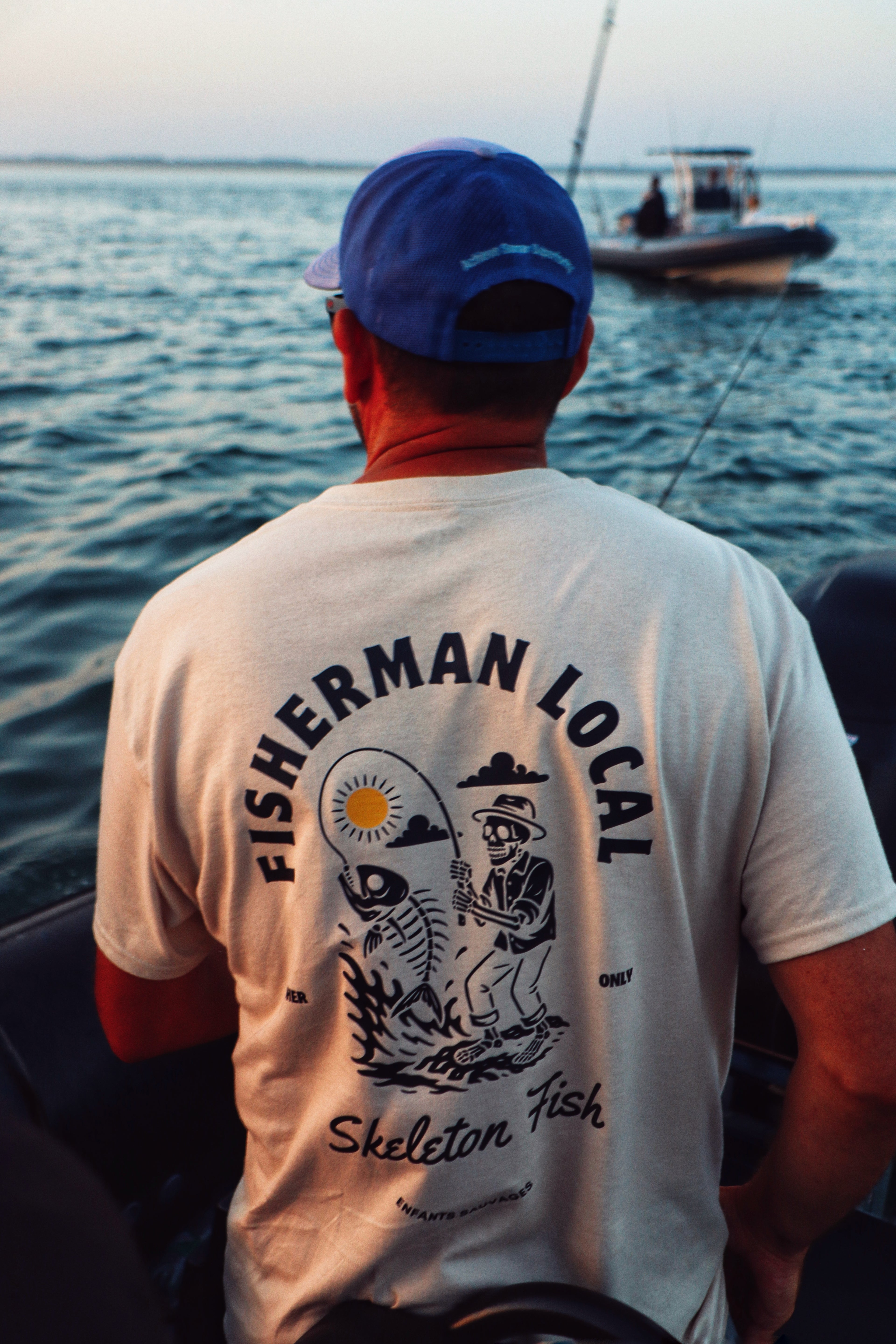 T-shirt Skeleton Fish x Cédro