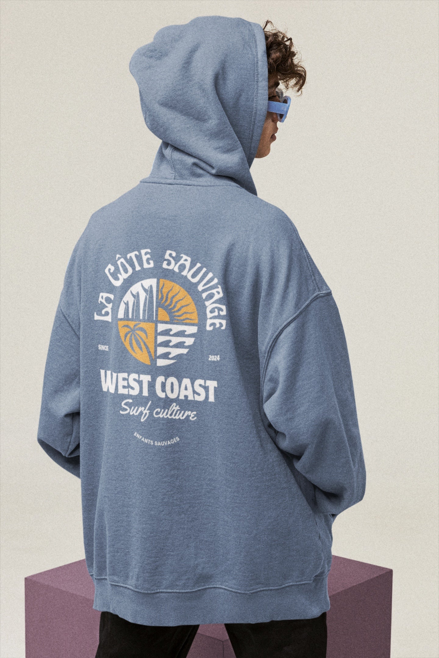 Sweat à capuche - La Côte Sauvage Elements