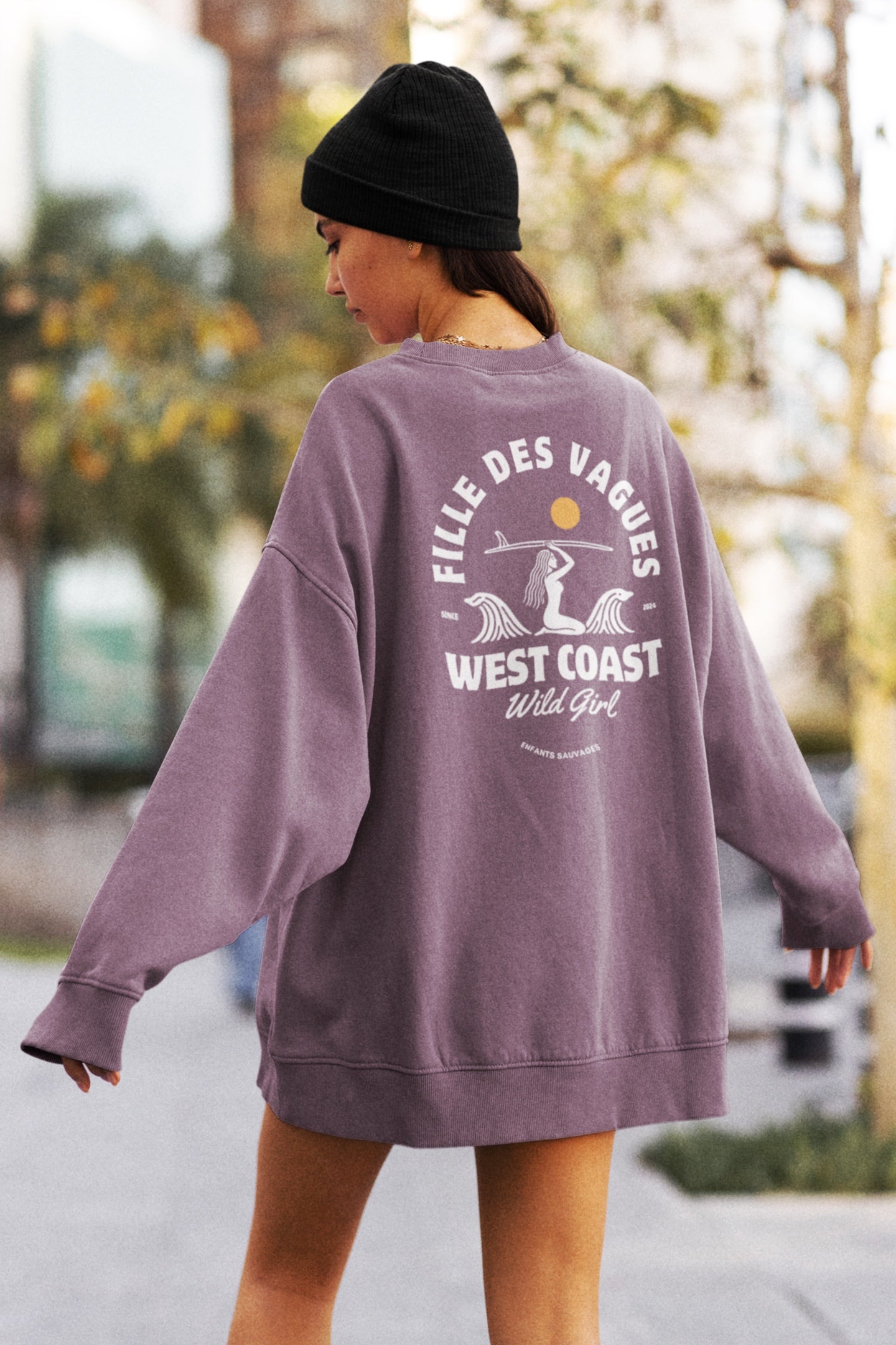 Sweat sans capuche - Fille des Vagues