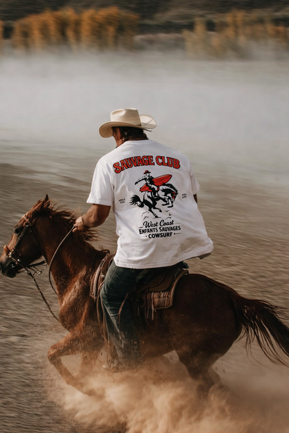 T-Shirt Sauvage Club - CowSurf édition limitée