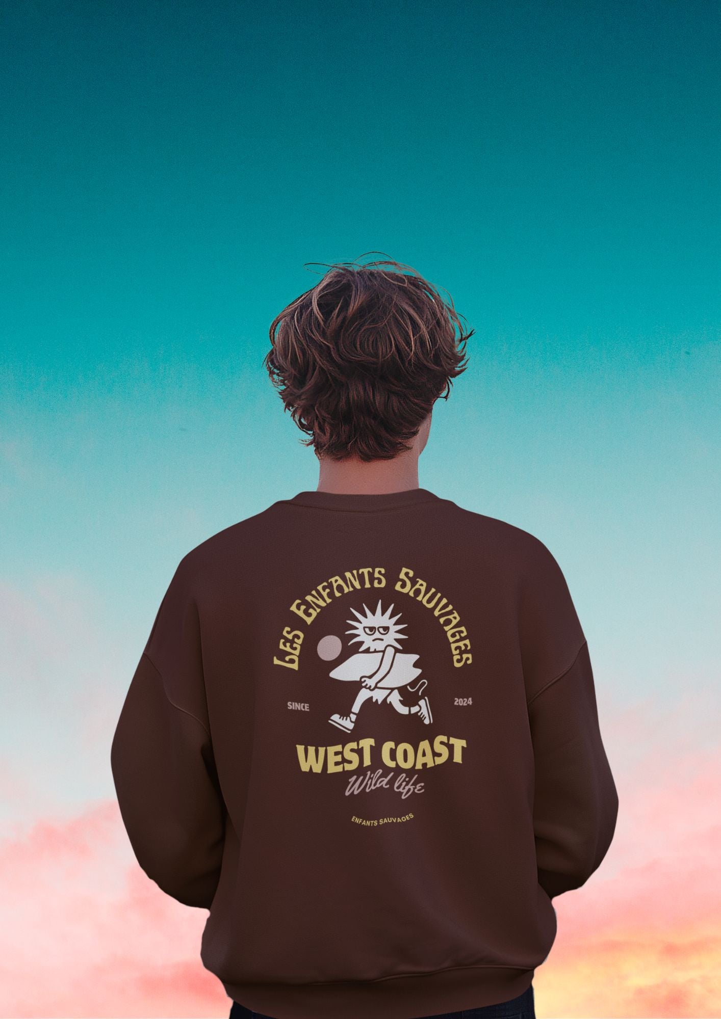 sweat sans capuche Les Enfants Sauvages