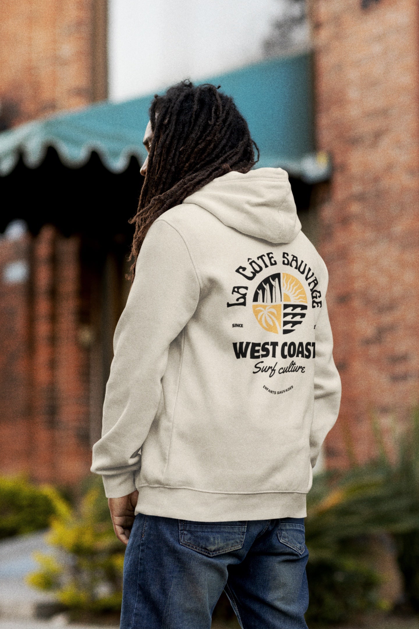 Sweat à capuche - La Côte Sauvage Elements