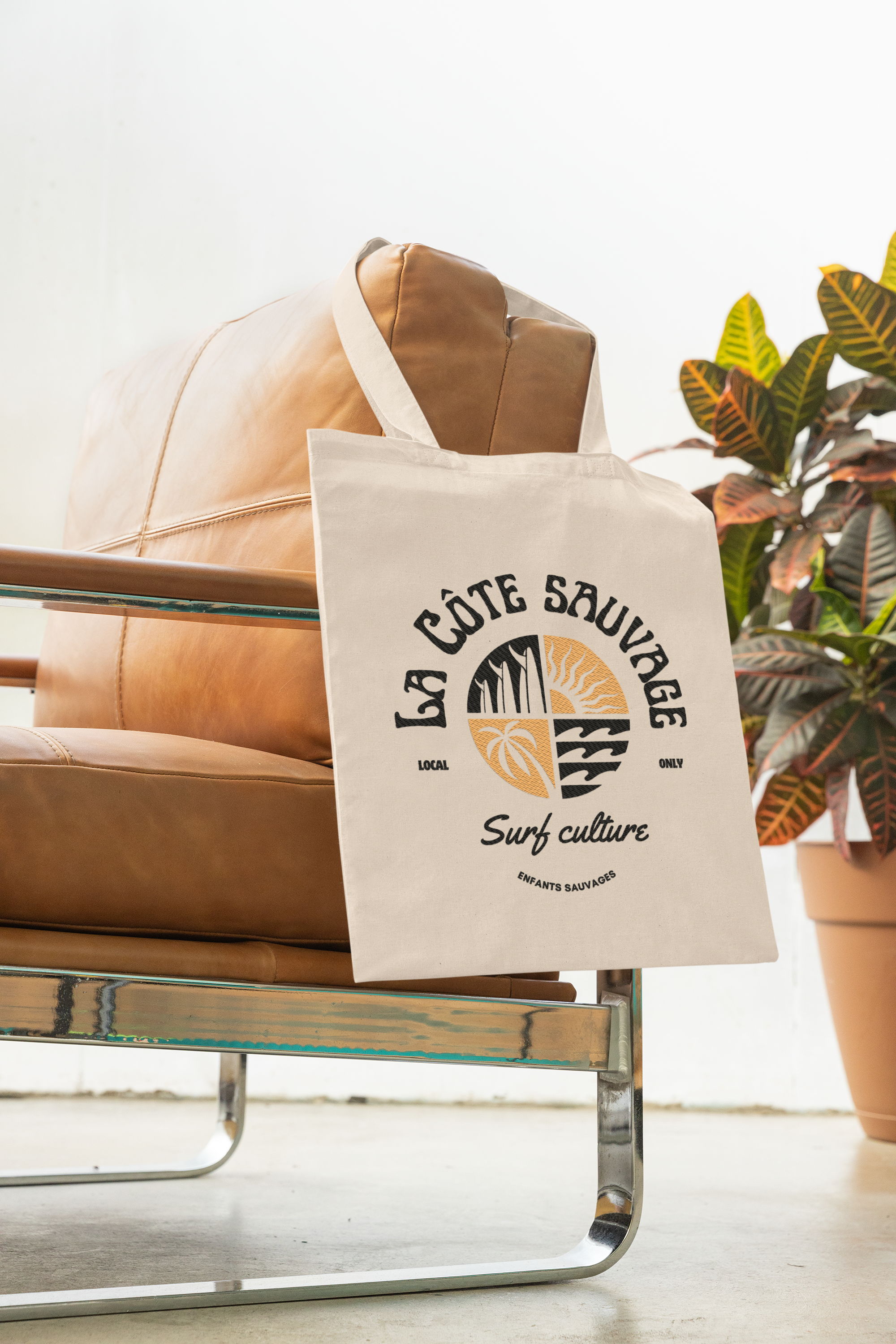 Tote Bag La Côte Sauvage " Element "
